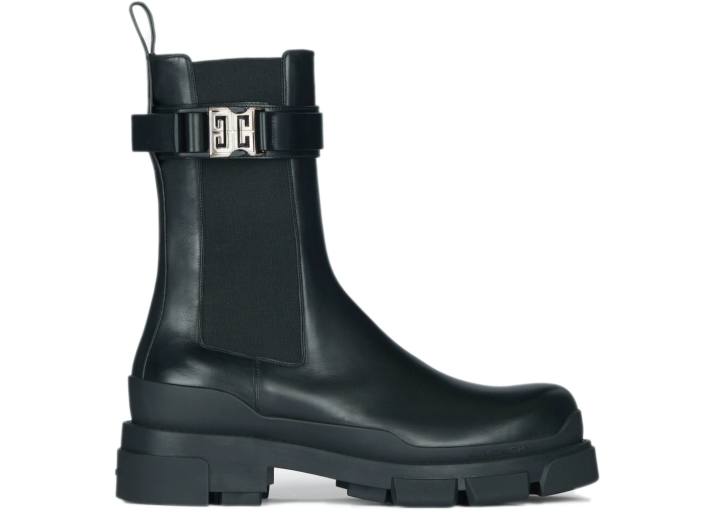 Givenchy Terra Chelsea Boot Black Leather Men's - BH603KH1BU-001 - US