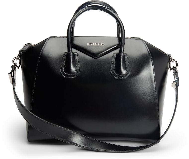 Givenchy Leather Medium Antigona Bag Black