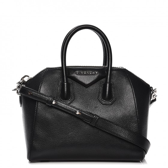 Black Antigona small leather bag | Givenchy | MATCHES UK