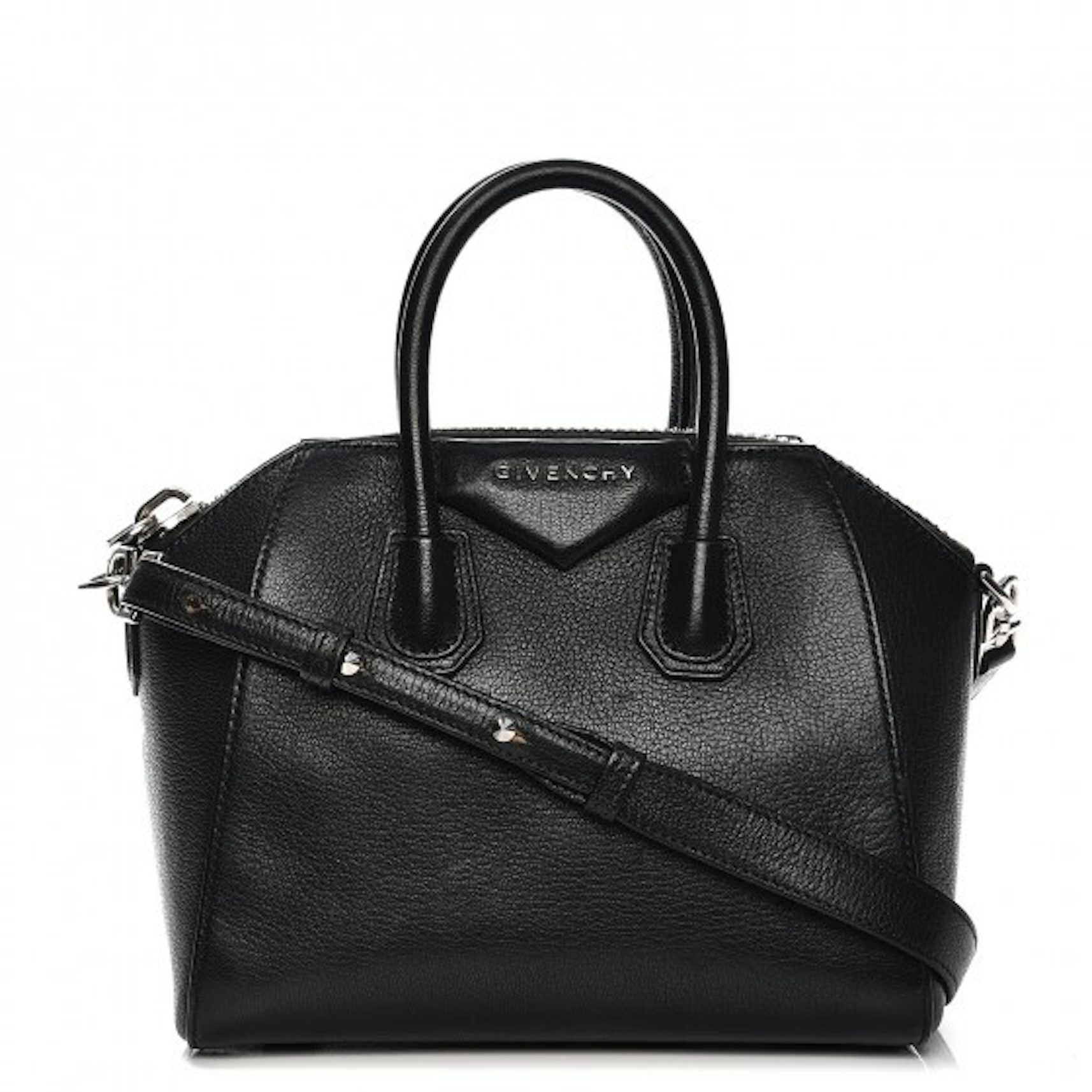 Givenchy Sugar Goatskin Antigona Nano Shoulder Bag (SHF-23355