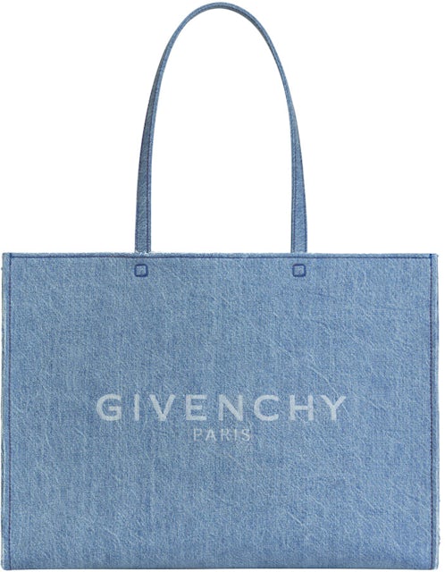 Givenchy Tote in Denim Large G Medium Blue