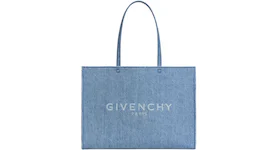 Givenchy Tote in Denim Large G Medium blue