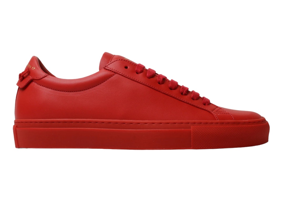 Pre-owned Givenchy Urban Street Low Red Leather