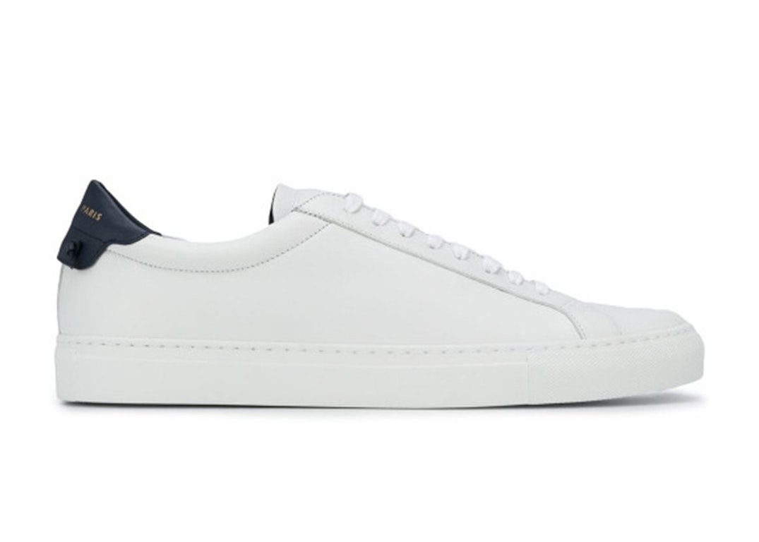Pre-owned Givenchy Urban Street Low White Navy In White/navy/white