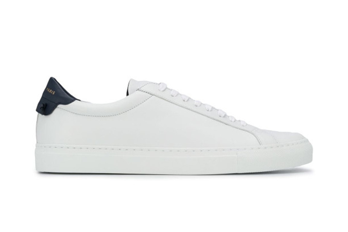 Pre-owned Givenchy Urban Street Low White Navy In White/navy/white