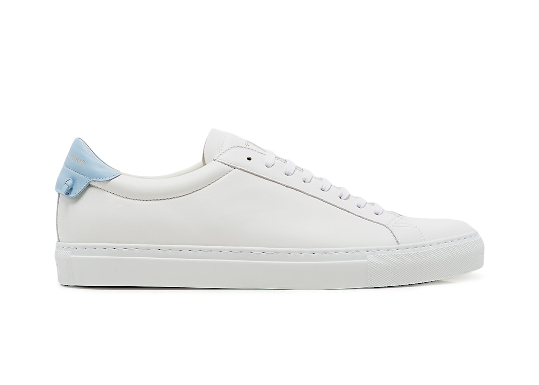 Pre-owned Givenchy Urban Street Low White Pale Blue In White/pale Blue/white