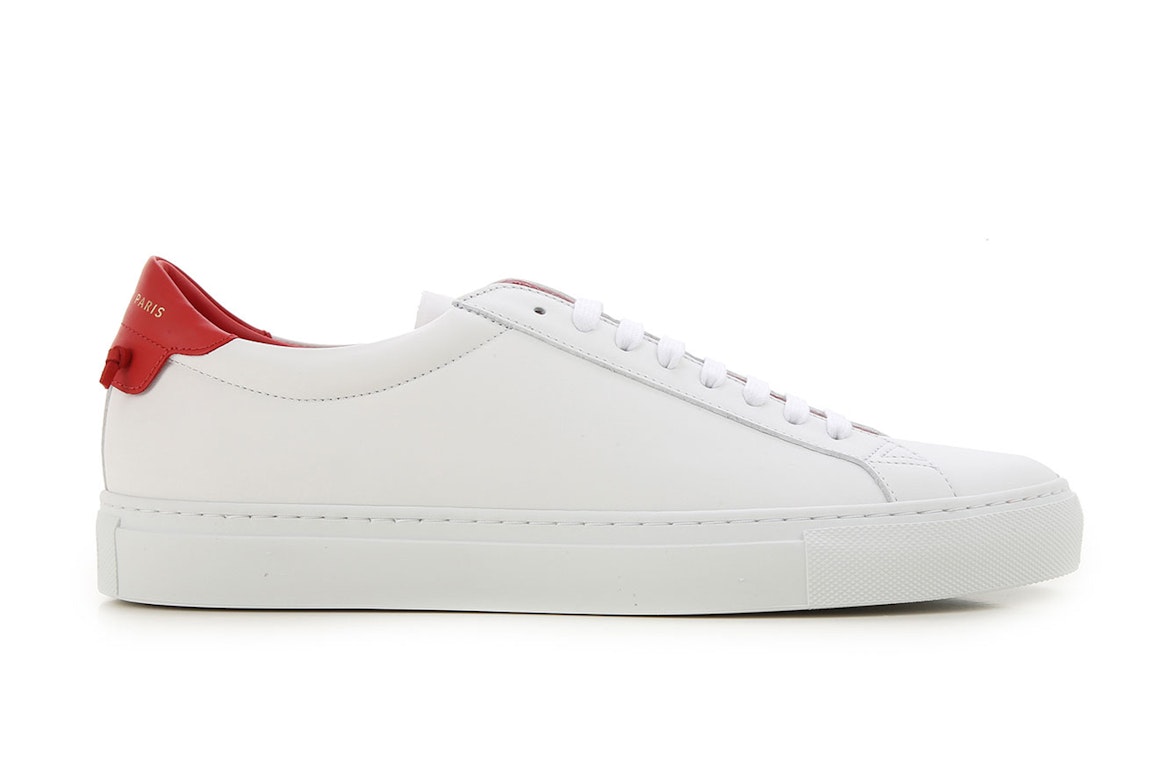 Pre-owned Givenchy Urban Street Low White Red In White/red/white