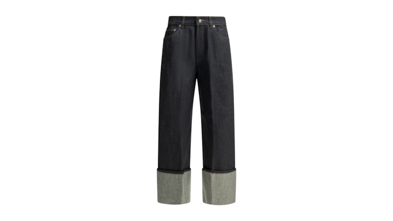 Givenchy Wide Leg Jeans Blue