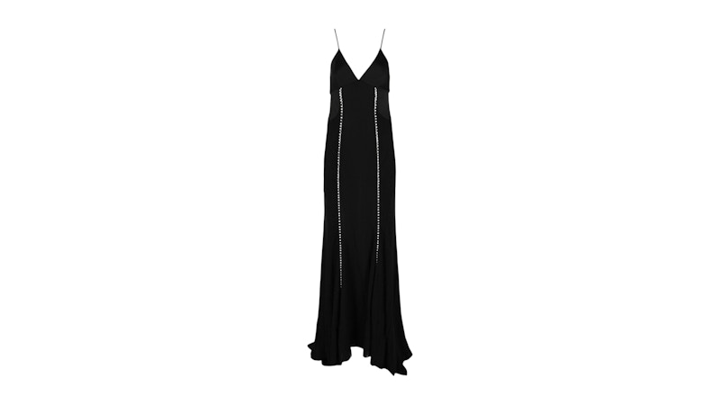 Givenchy Women's Embellished Silk Gown Black - US
