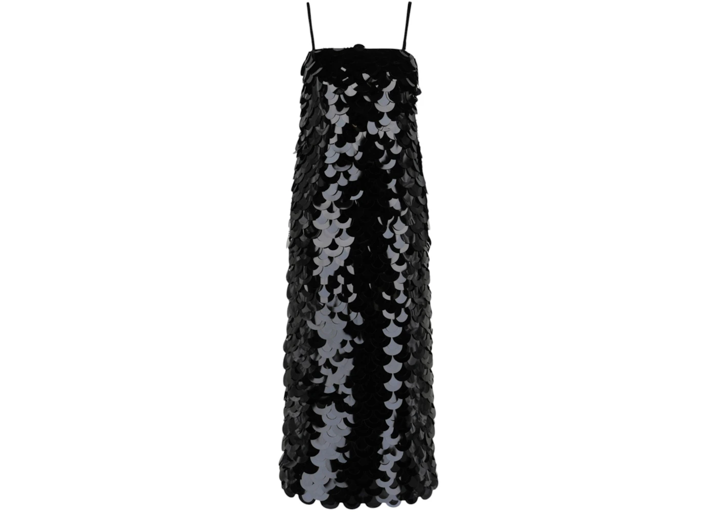 Givenchy Women's Sequin Midi Shift Dress Black - US Givenchy Women's Sequin Midi Shift Dress Black - US