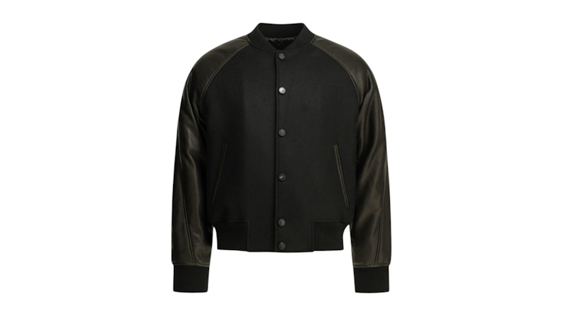 Givenchy Wool Reverse Logo Bomber Black