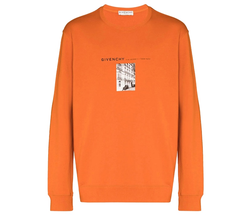 Orange on sale givenchy sweatshirt