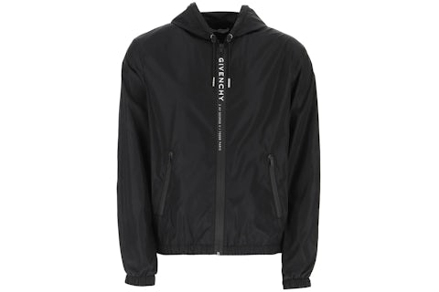 Veste coupe-vent Givenchy x Browns 50 Address Logo, noire Homme de