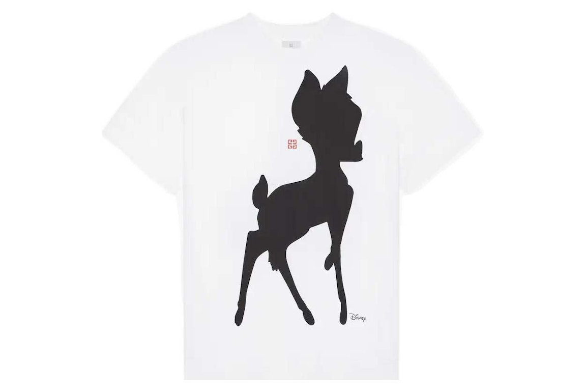 Pre-owned Givenchy X Disney Bambi T-shirt White