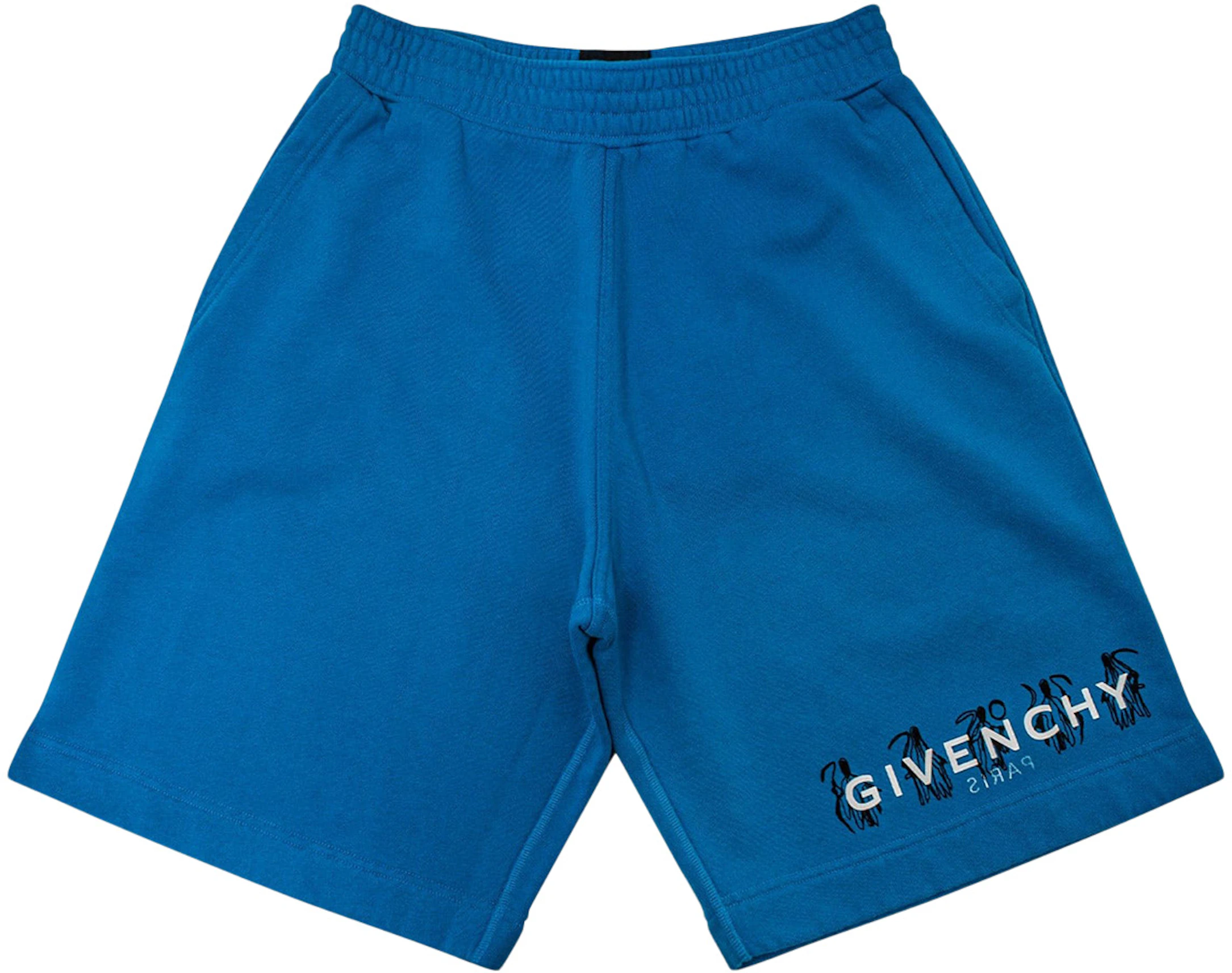 Givenchy x Josh Smith 4G Reaper Reverse Logo Bermuda Shorts Blue/Multi -  SS22 - US