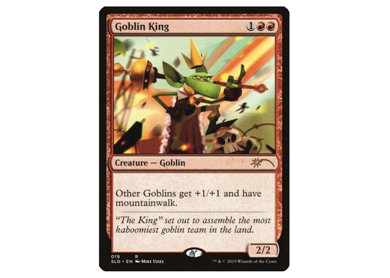Goblin King Magic: The Gathering TCG Secret Lair Drop Series Rare