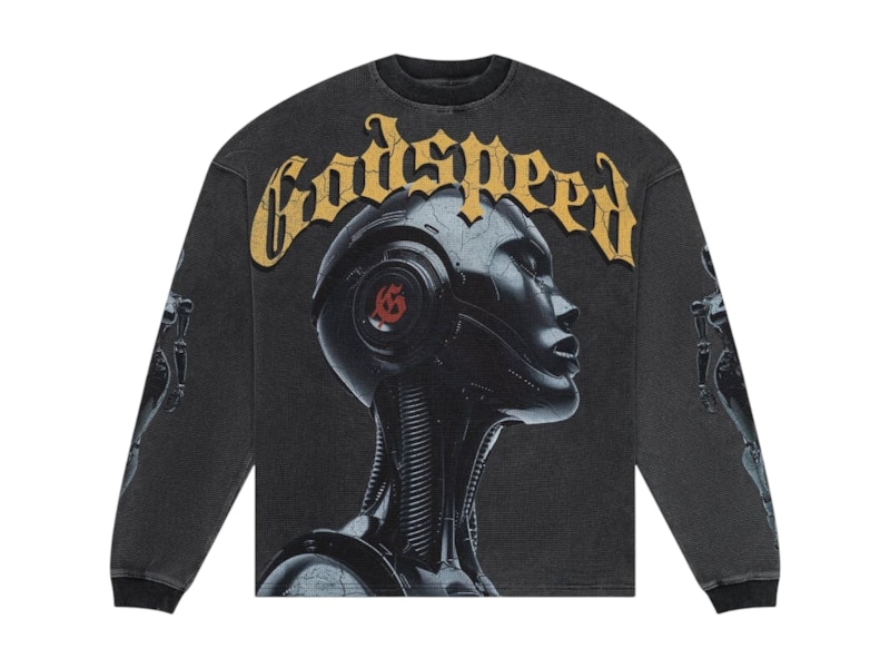 Godspeed Alexa L/S Tee Grey Wash Men's - SS25 - US