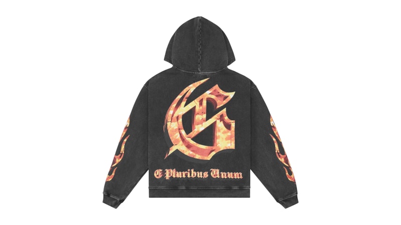 Godspeed Echoes Of Empires Hoodie Black Wash