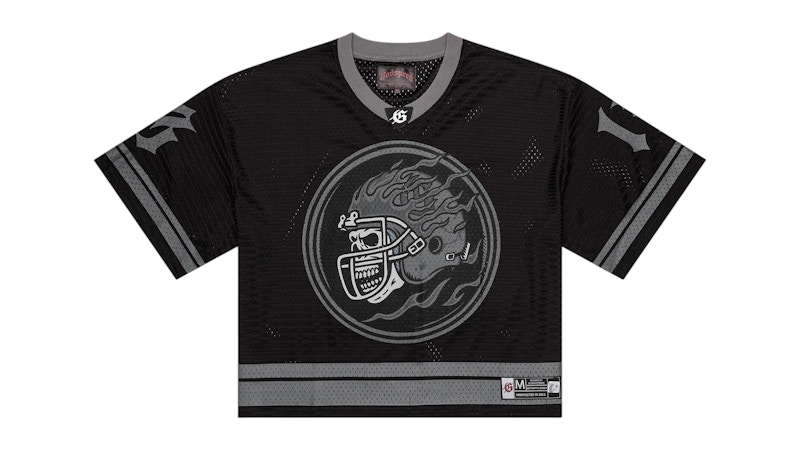 Men's Godspeed First Down Jersey (FW25) in Black/Grey