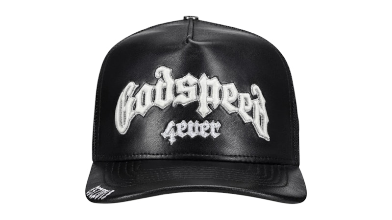 Godspeed GS Forever Premium Leather Trucker Hat Black メンズ