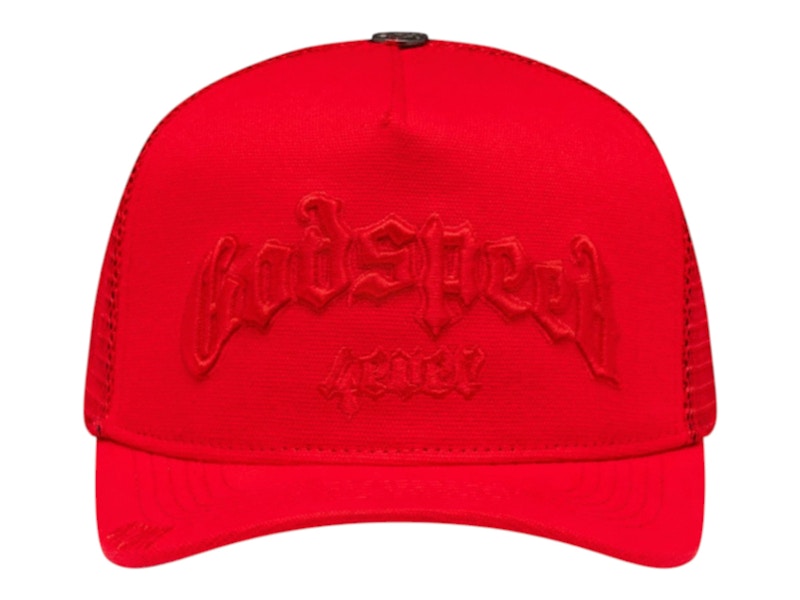 Cappello da camionista Godspeed GS Forever rosso