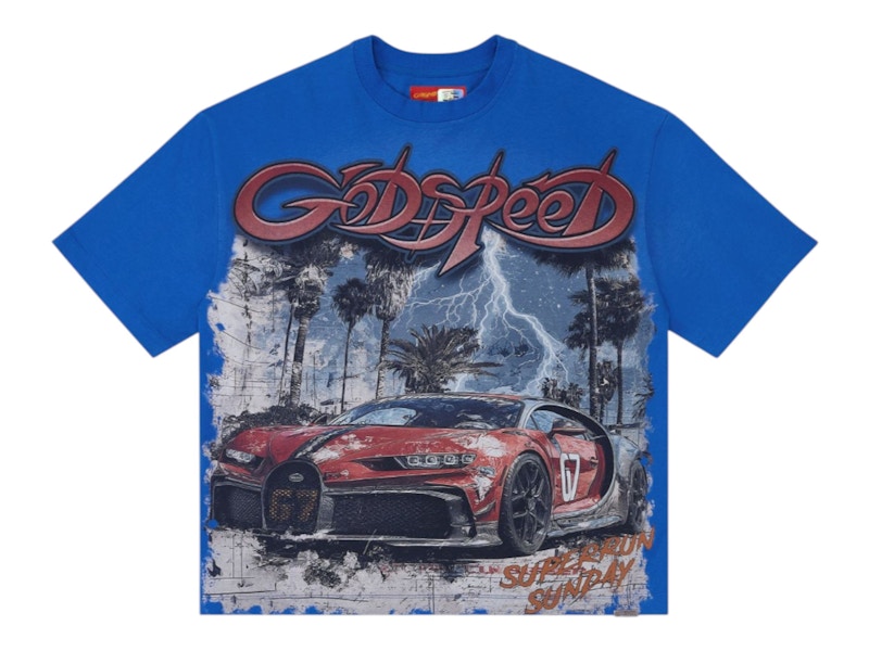 Godspeed Gatti Miami Superrun T-shirt Royal メンズ - JP