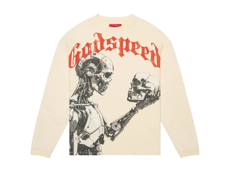 Godspeed Limited Art Pieces AI L/S Tee Bone メンズ - SS25 - JP