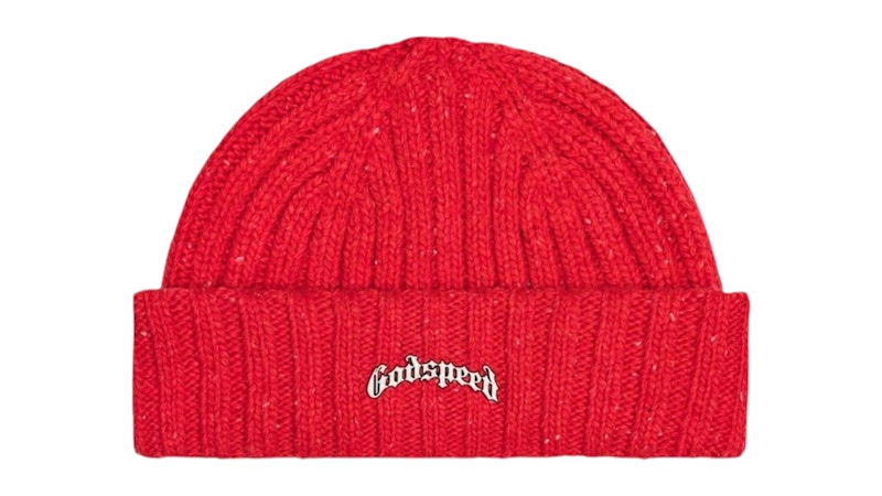 Bonnet avec emblème du logo Godspeed OG, rouge