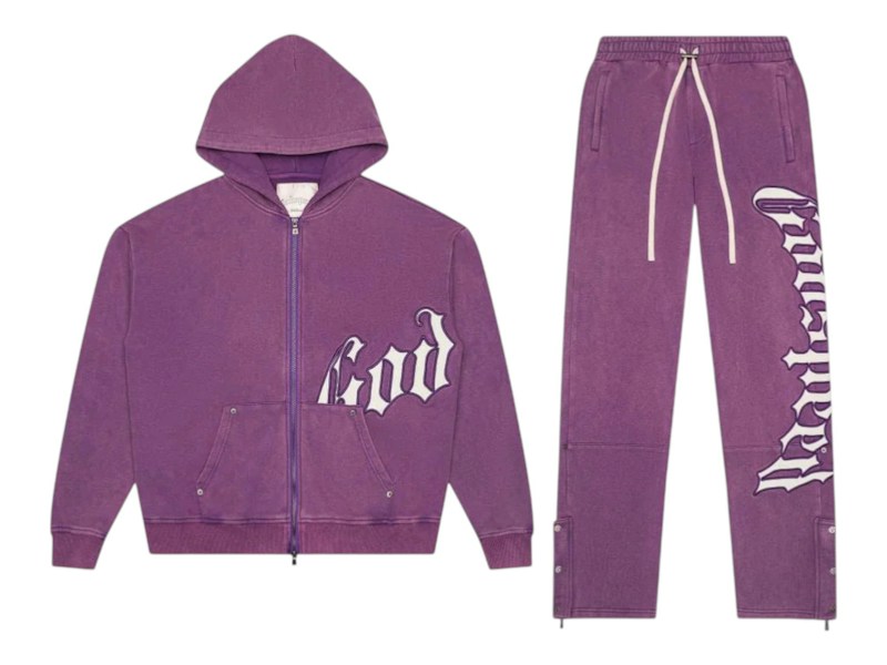 Godspeed OG Logo Sweatsuit Purple