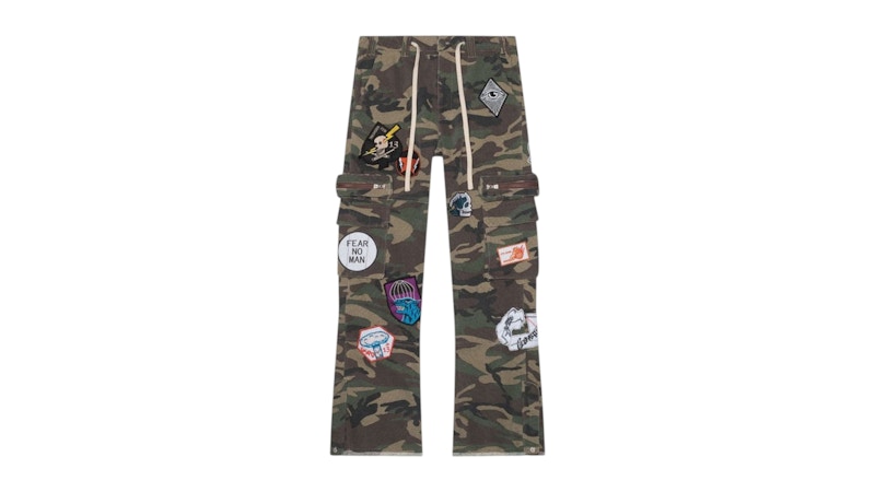 Godspeed Cargohose mit ausgestelltem Patchwork
