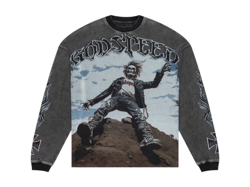 Godspeed Rocker L/S Tee Grey Wash Men's - SS25 - US