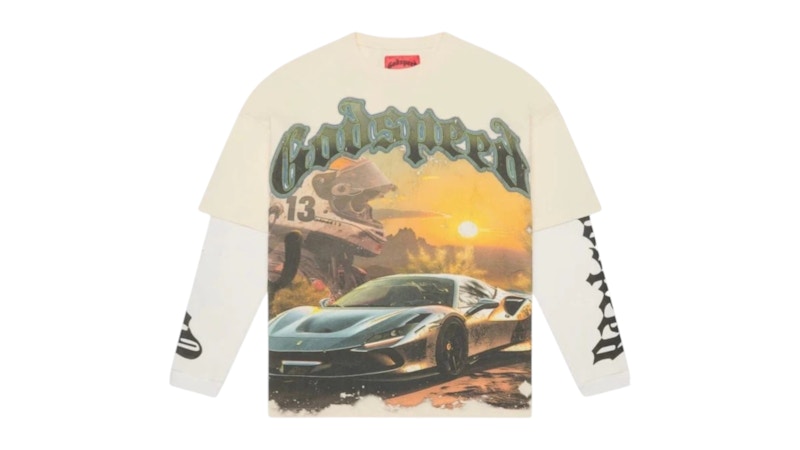Godspeed Sunset Drift Layered Tee Bone