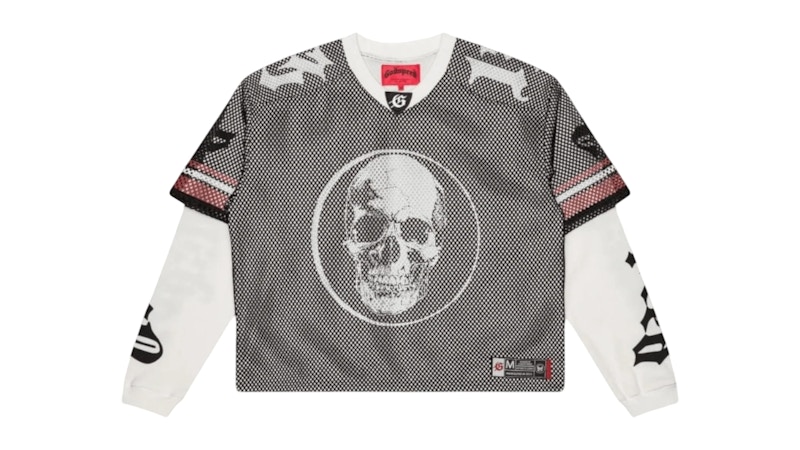 Pre-owned Godspeed Men's Td Laye Jersey In Black/white/red In Multi