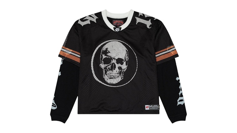 Pre-owned Godspeed Men's  Td Layered Jersey In Black