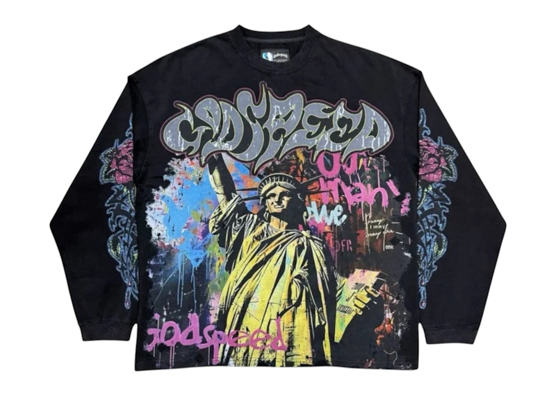 Godspeed Vandal LS Thermal Top Black Wash Men's - SS25 - US