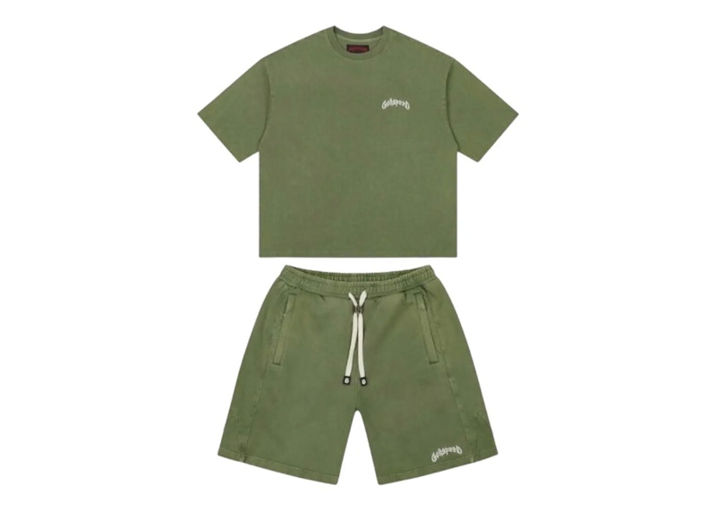 Godspeed Vital Shorts Set Olive Washed