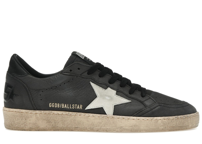 Golden Goose Ball Star Black Off White SS25 Men's - GMF00117