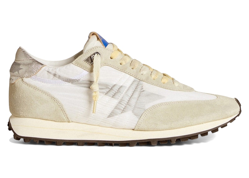 Golden Goose Marathon White Silver Star Men's - GMF00683