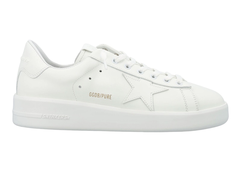 Golden goose store white shoes