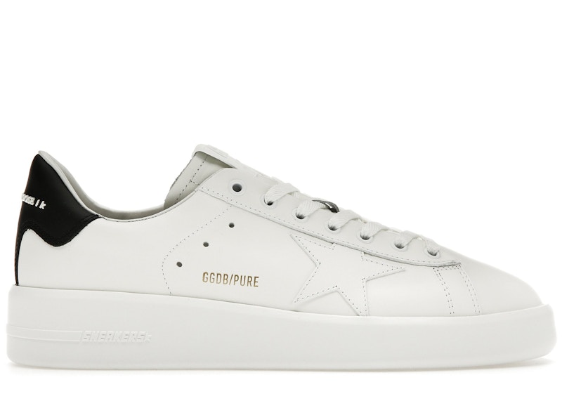 Golden Goose Purestar Blanco Negro Hombre GMF00197.F000537.10283 MX