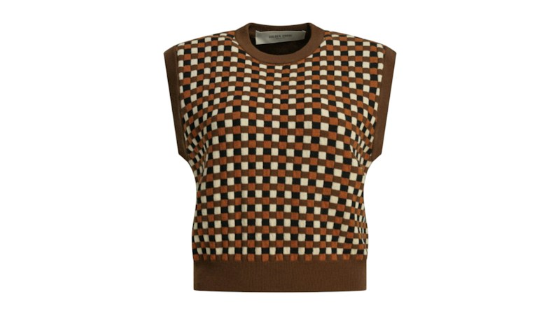 Golden Goose Roby Vest Brown