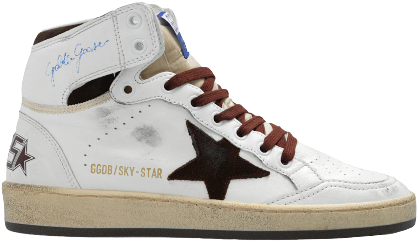 Goose Sky-Star White Chocolate Suede - GWF00230.F004005.11362 - US