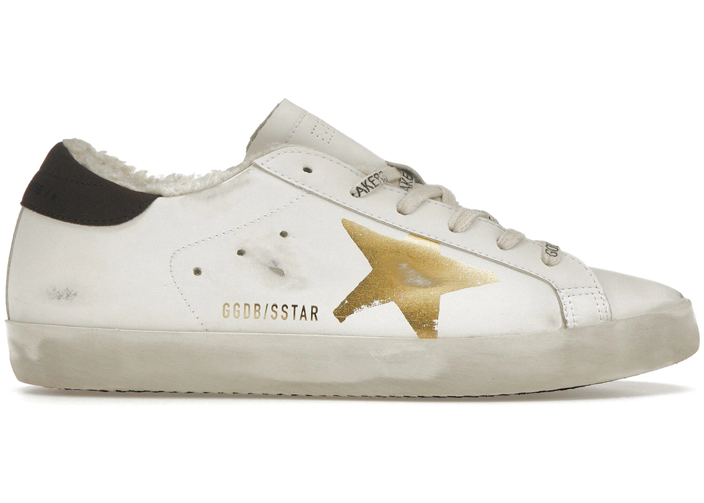 Golden Goose Super-Star Gold Star White Gold (Women's) GWF00498