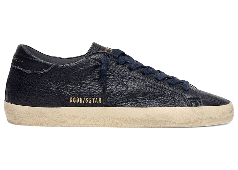 Golden Goose Super-Star Navy Blue