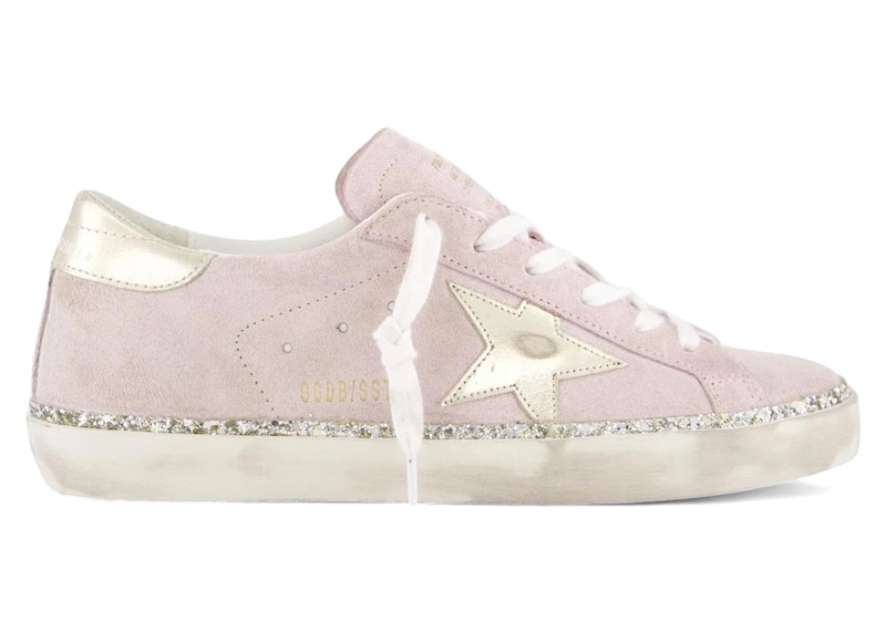 38サイズ GOLDEN GOOSE ゴールデングース スーパースター ピンク Golden Goose Super-Star Pink Platinum (Women's) - GWF00857