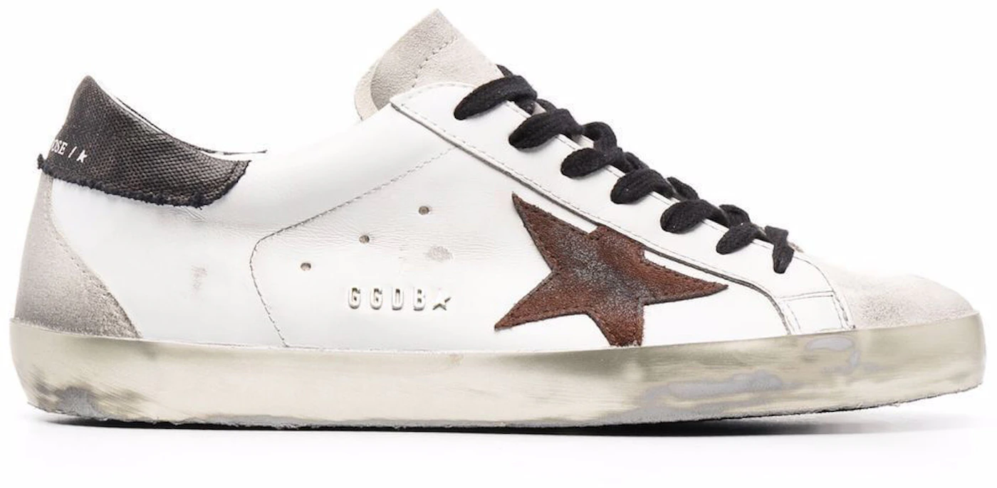 Golden Goose White Brown Patch Men's - GMF00102F00214910795 - US