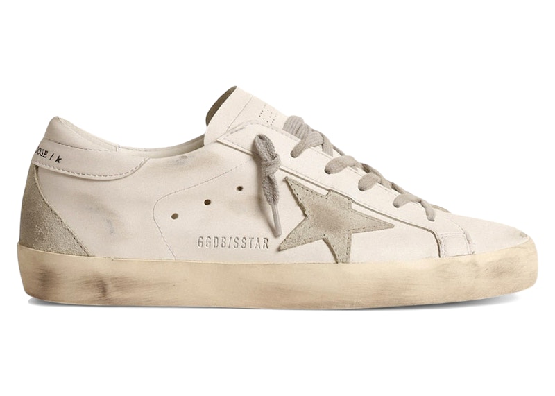 Pre-owned Golden Goose Superstar (women's) Sneakers In White/ice