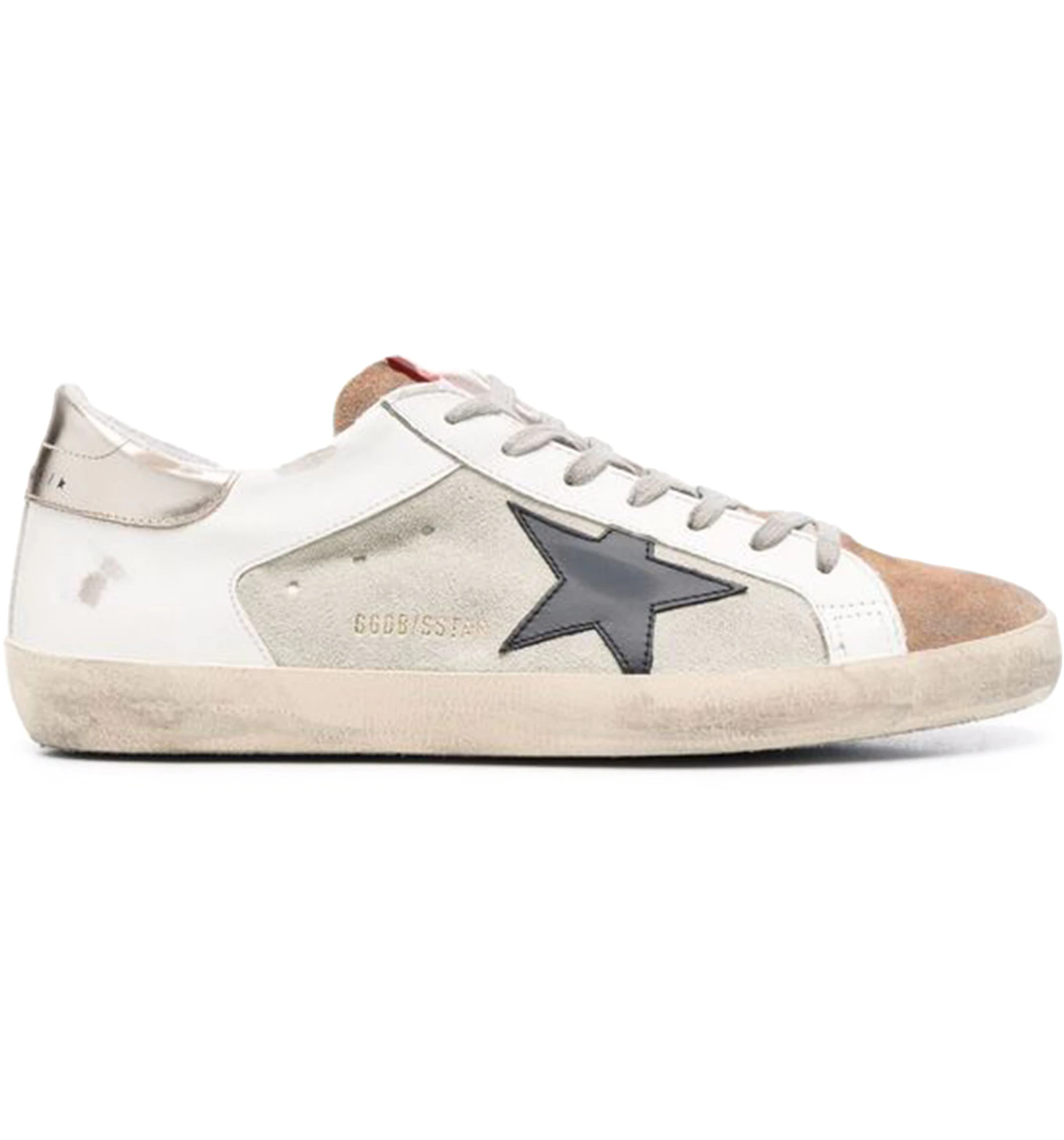 Golden Goose Super Star White Silver Cream Gmff Us Golden Goose Super Star White Silver Cream Gmff Us