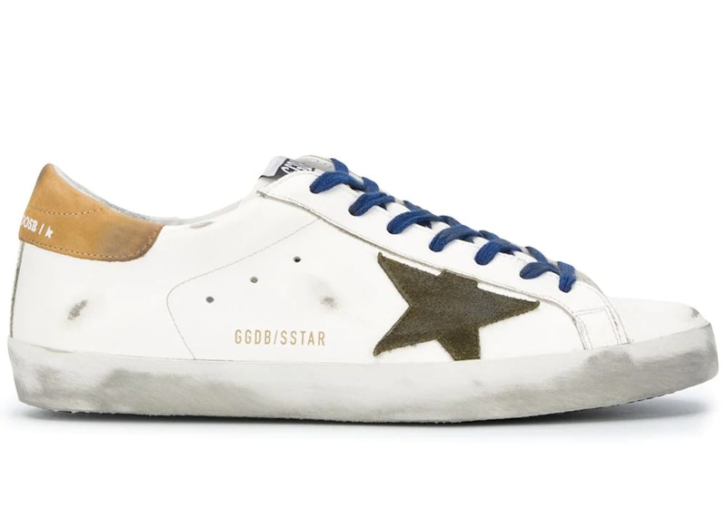 Tan golden store goose sneakers