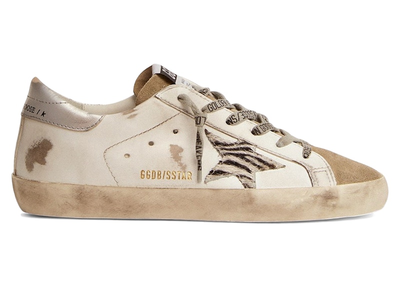 Golden Goose Super-Star Zebra Print Pony Skin Star (Women's